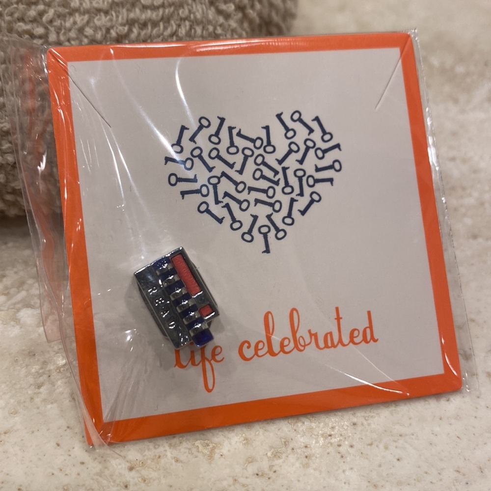 Keep Collective Books Charm- Silver